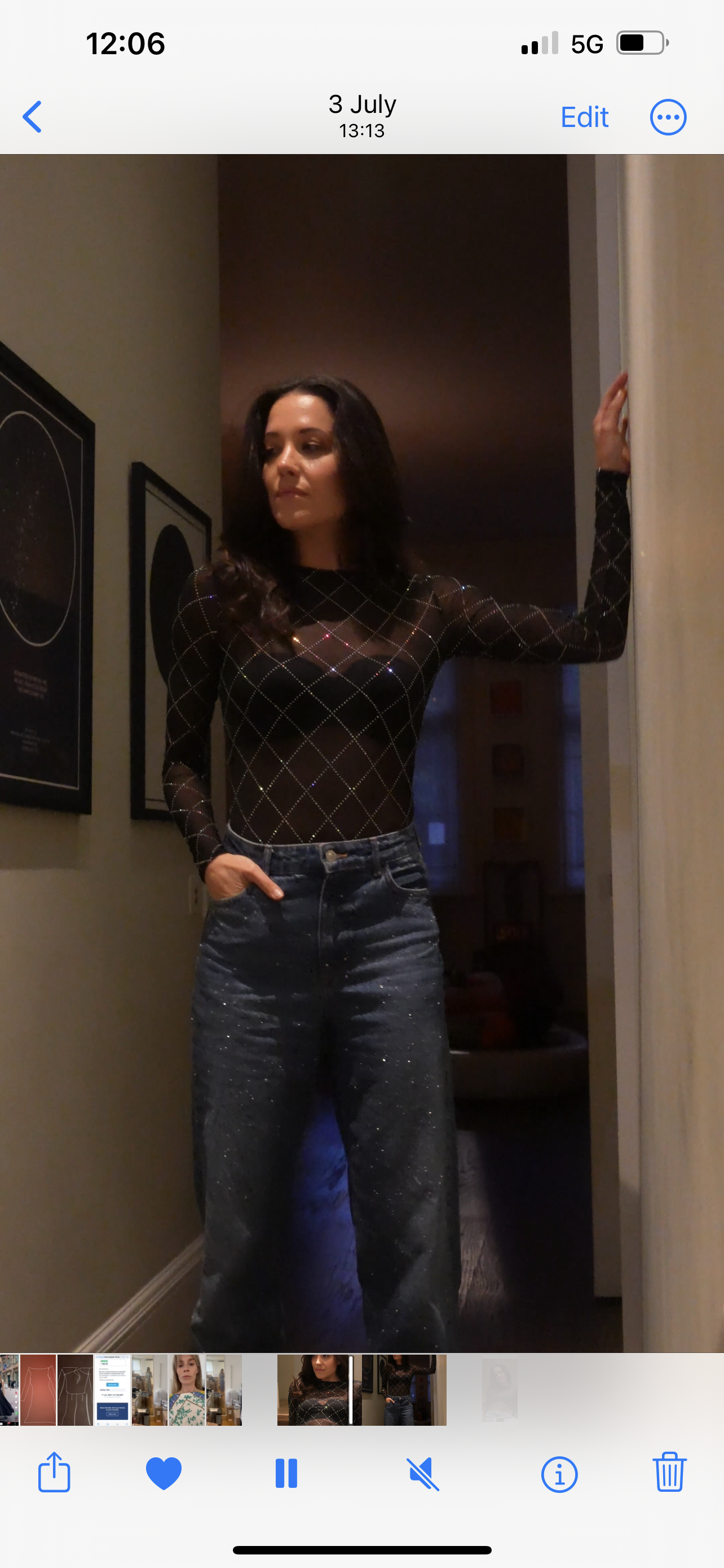 Black Nova Mesh Bodysuit